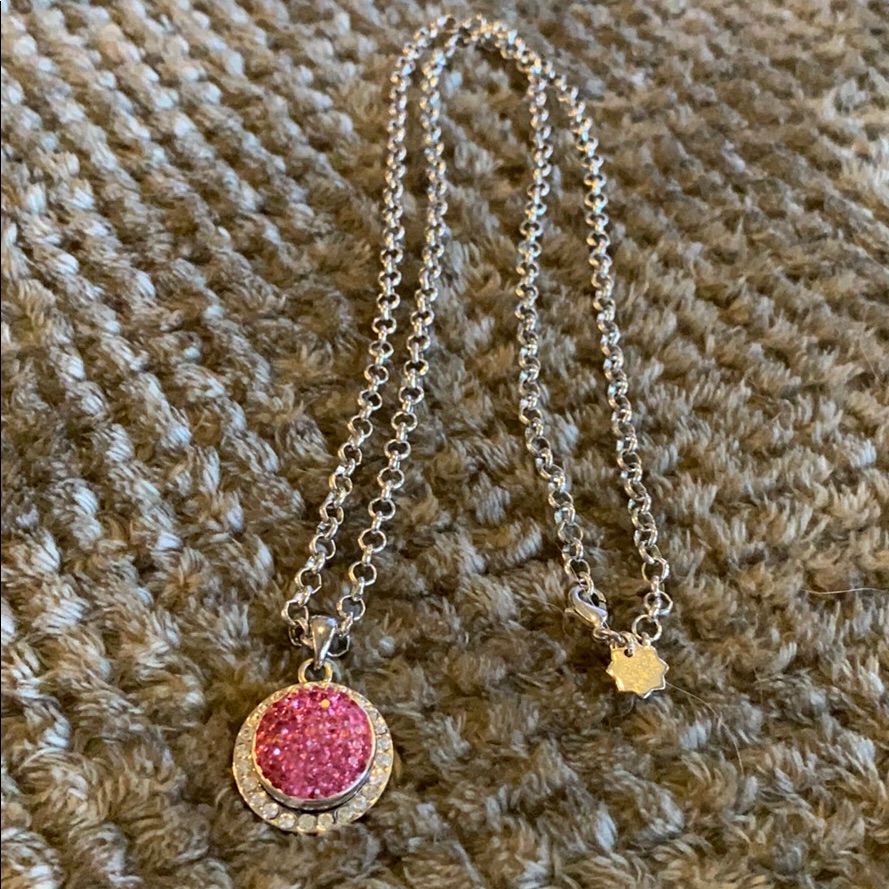 Magnolia And Vine Silver Snap Necklace 25$